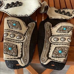 Cowboy Action Figure Playset with Silver and Black Accessories